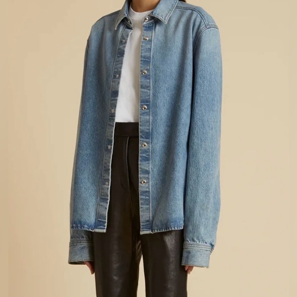 Khaite Argo top denim - Picture 2 of 7